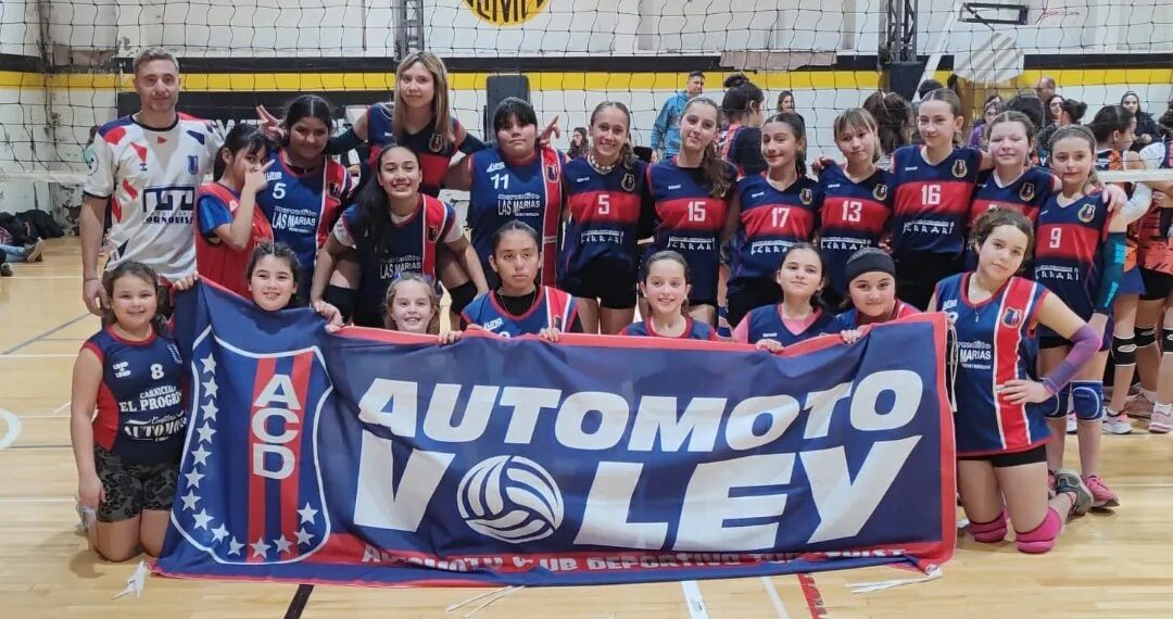 Automoto Voley jugó en un encuentro de Mini