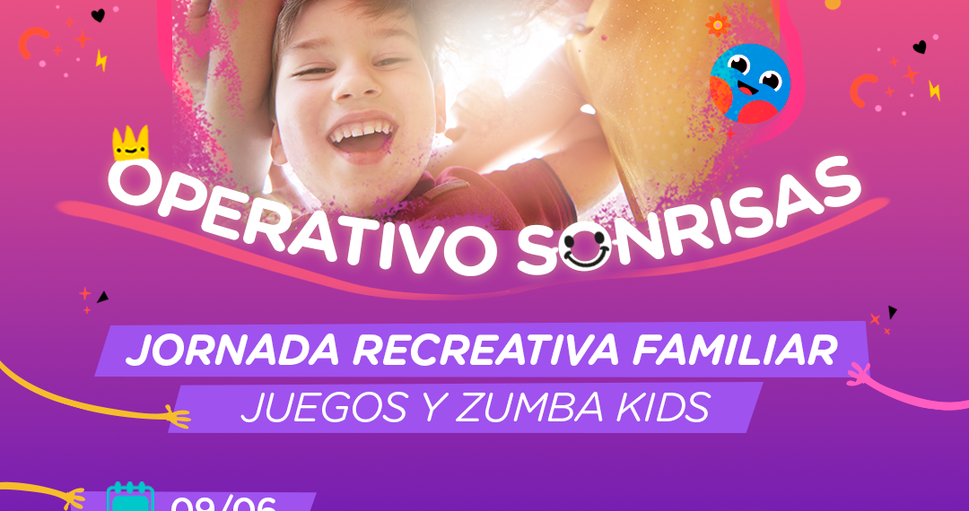 Operativo Sonrisas: Se viene una jornada recreativa familiar en el Parque Ambiental