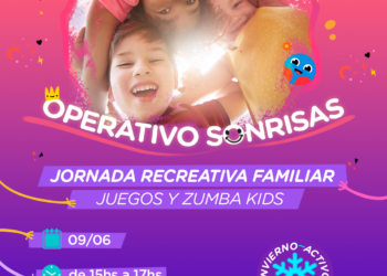 Operativo Sonrisas: Se viene una jornada recreativa familiar en el Parque Ambiental