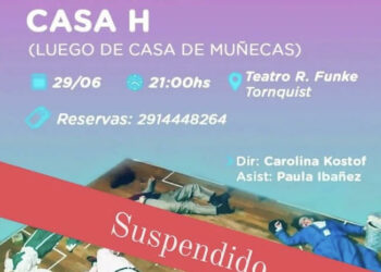 Será reprogramada la presentación de la obra “Casa H”