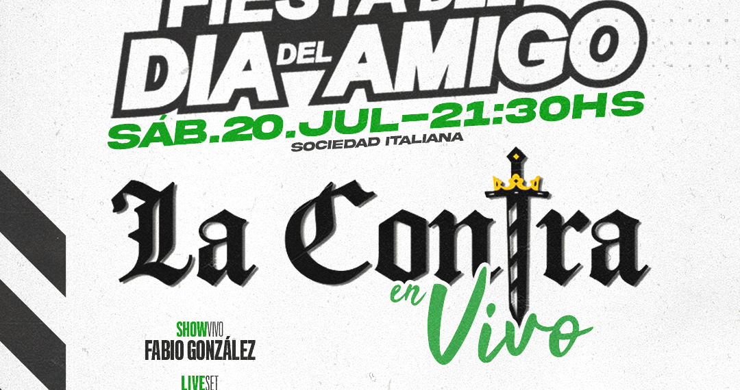 El Club Unión confirmó la Fiesta del Día del Amigo 2024: 20 de julio con ‘La Contra’ en vivo