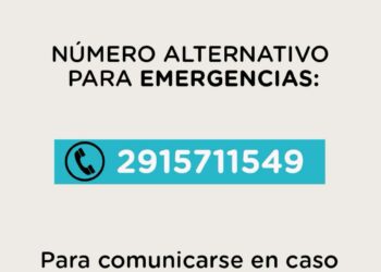 Numero alternativo para comunicarse por emergencias con el Hospital Municipal
