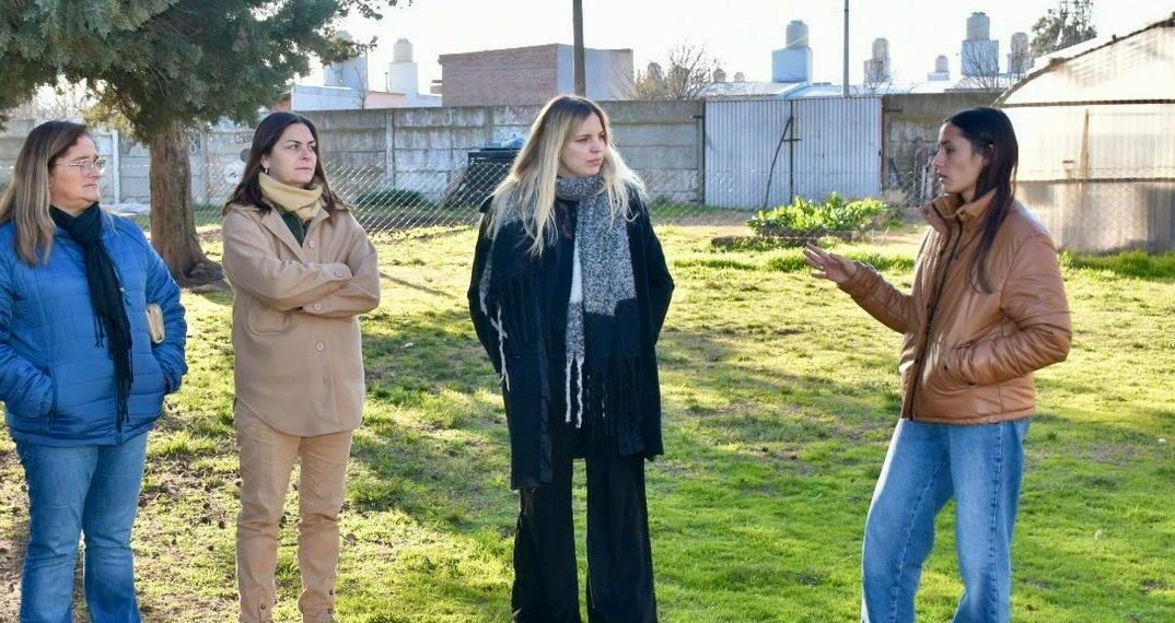 Estefania Bordoni anunció la construcción de dos aulas en la Escuela Agraria Nº 1