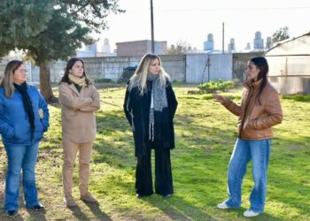 Estefania Bordoni anunció la construcción de dos aulas en la Escuela Agraria Nº 1