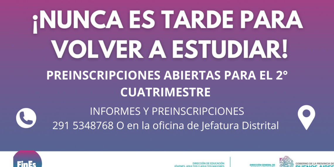 Inscripción plan FINES