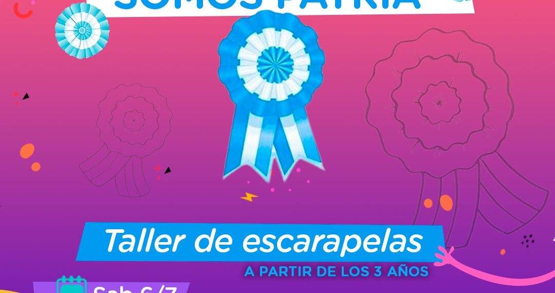 ‘Invierno Activo’: Se viene un taller de escarapelas en la biblioteca de Tornquist