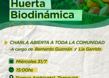 Este miércoles habrá unacharla abierta y gratuita sobre Huerta Biodinámica