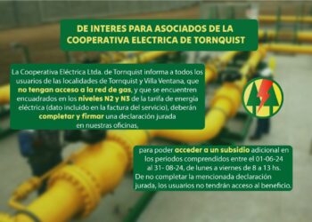 De interés para asociados de la Cooperativa Eléctrica