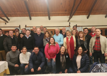 Visitó nuestro distrito el senador provincial Alex Campbell