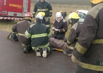 Hubo un accidente en la ruta provincial 76