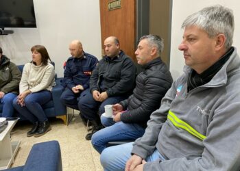 Se conformó el Comité de Crisis frente a la nevada registrada esta mañana