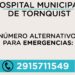 Hospital Municipal de Tornquist: número alternativo para emergencias