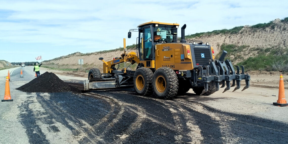 Tareas de Mejoramiento en el desvío de Ruta Nacional 33 entre Bahía Blanca y Tornquist