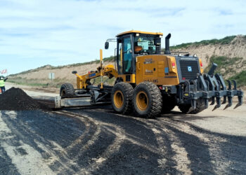 Tareas de Mejoramiento en el desvío de Ruta Nacional 33 entre Bahía Blanca y Tornquist