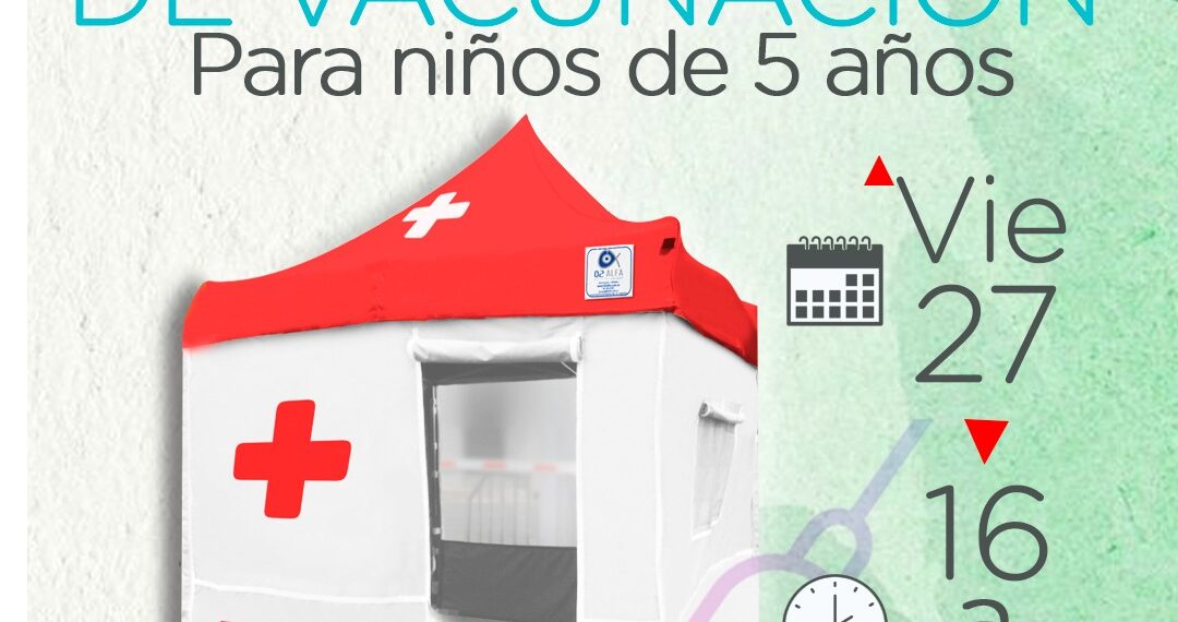 Viernes 27: Vacunación para ingreso escolar 2025 en la Plaza E. Tornquist