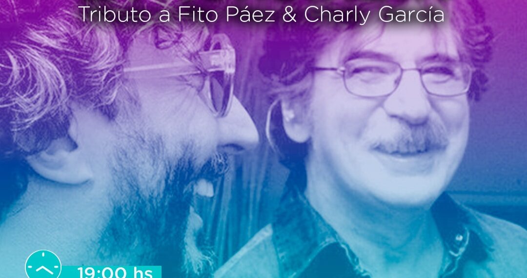 El tributo a Fito Páez y Charly García en el Teatro Rodolfo Funke será el domingo 8