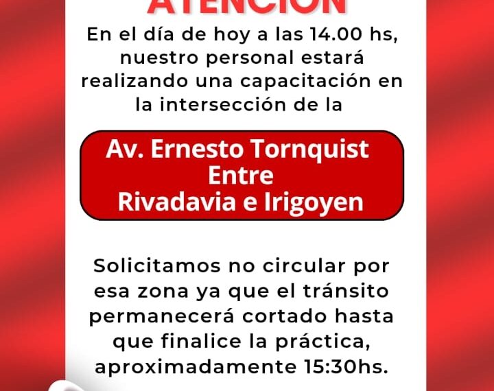 Este sábado habrá capacitaciones de los Bomberos Voluntarios de Tornquist