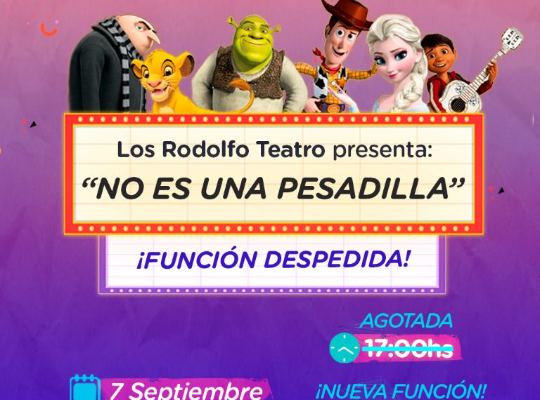 La obra ‘No es una pesadilla’ cierra su gira con dos funciones en el Teatro ‘Rodolfo Funke’