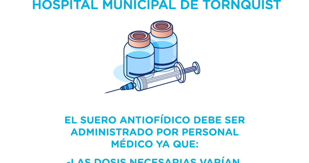 En el distrito, el único centro de atención de accidentes ofídicos es el hospital de Tornquist