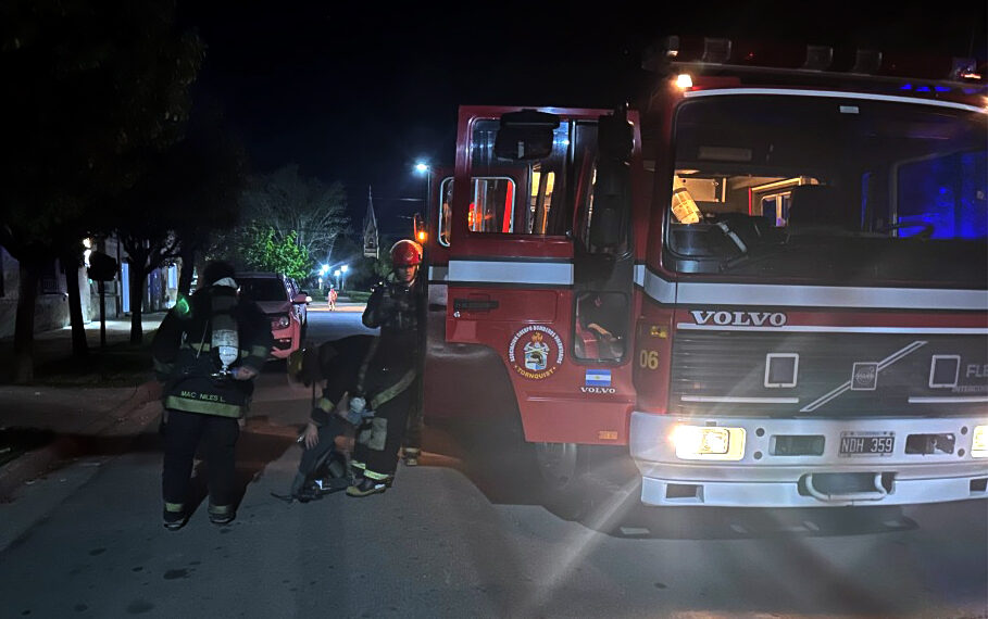 Principio de incendio en una vivienda de nuestra ciudad