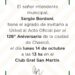 Invitación al acto por el 128º aniversario de Chasicó