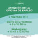 La Oficina Municipal de Empleo atenderá este viernes en Sierra de la Ventana y Saldungaray