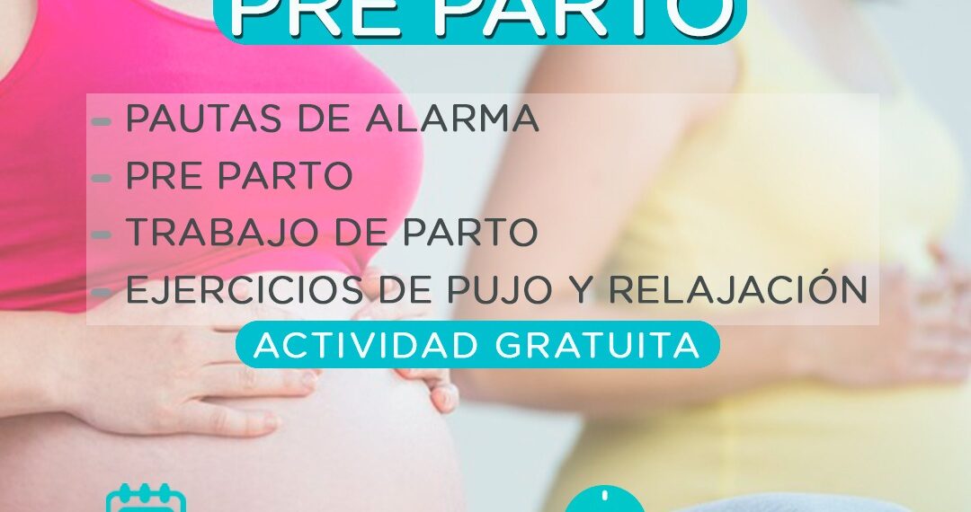Brindarán un Taller de Pre-parto en Sierra de la Ventana