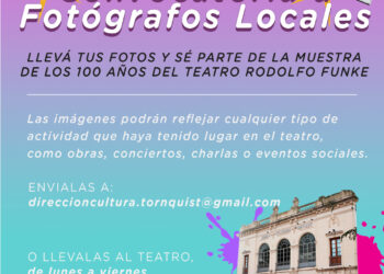 Convocatoria para ser parte de una muestra fotográfica sobre el Teatro Rodolfo Funke