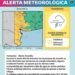 Tormentas y aguaceros: nuevo alerta amarillo para el sudoeste