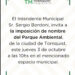 Habrá un acto para la imposición de nombre del Parque Ambiental