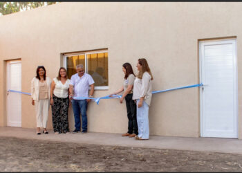 Sergio Bordoni inauguró dos aulas en la Escuela Agraria Nº 1