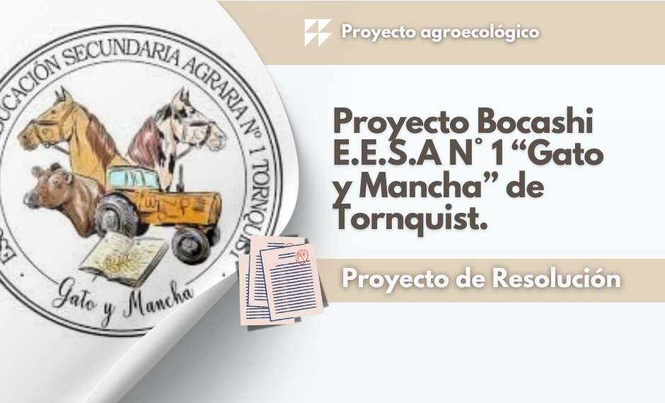 JxC-UCR.: Reconocimiento a alumnos y docentes de la Esc. Sec. Agraria por el proyecto agroecológico “Bocashi”