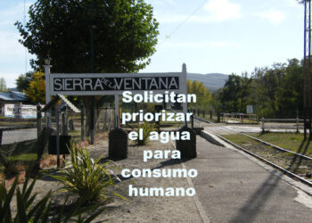 Sierra de la Ventana: solicitan priorizar el agua para consumo humano