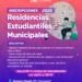 Inscripciones 2025 a las residencias estudiantiles municipales