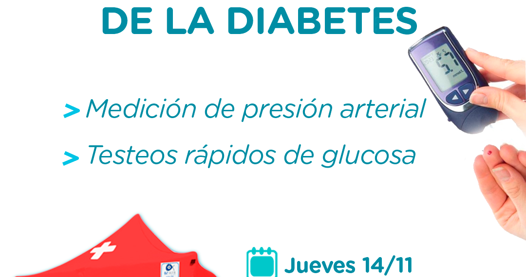 Jueves 14: Medición de tensión arterial y testeos rápidos frente al Banco Provincia