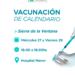 Cronograma de vacunación de calendario en Sierra de la Ventana