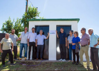 Más sueños que se cumplen: Bordoni y Katopodis  inauguraron obras en el distrito