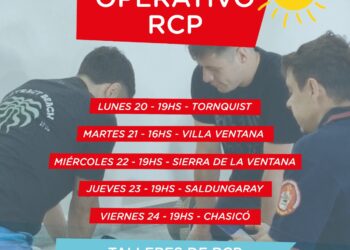 Operativo RCP: Comienza un ciclo de talleres abiertos de reanimación cardiopulmonar