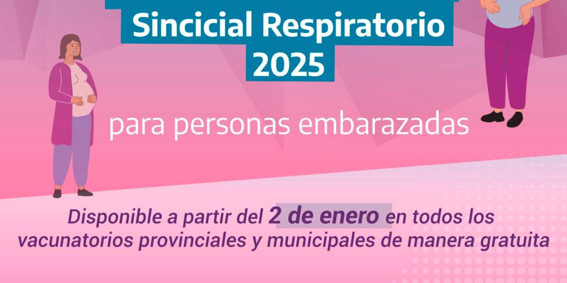 Disponible la vacuna contra el Virus Sincicial Respiratorio para embarazadas