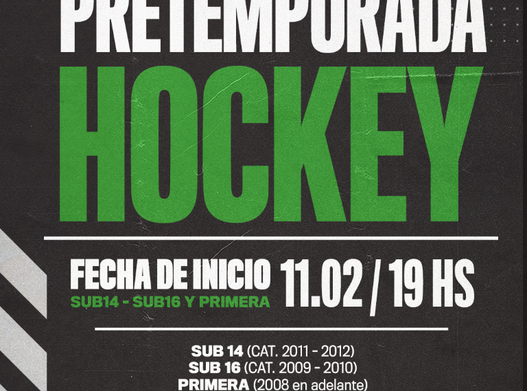 Unión comienza la pretemporada de hockey