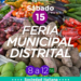 La Feria Municipal Distrital, este sábado en Tornquist