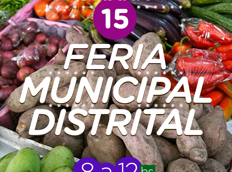 La Feria Municipal Distrital, este sábado en Tornquist