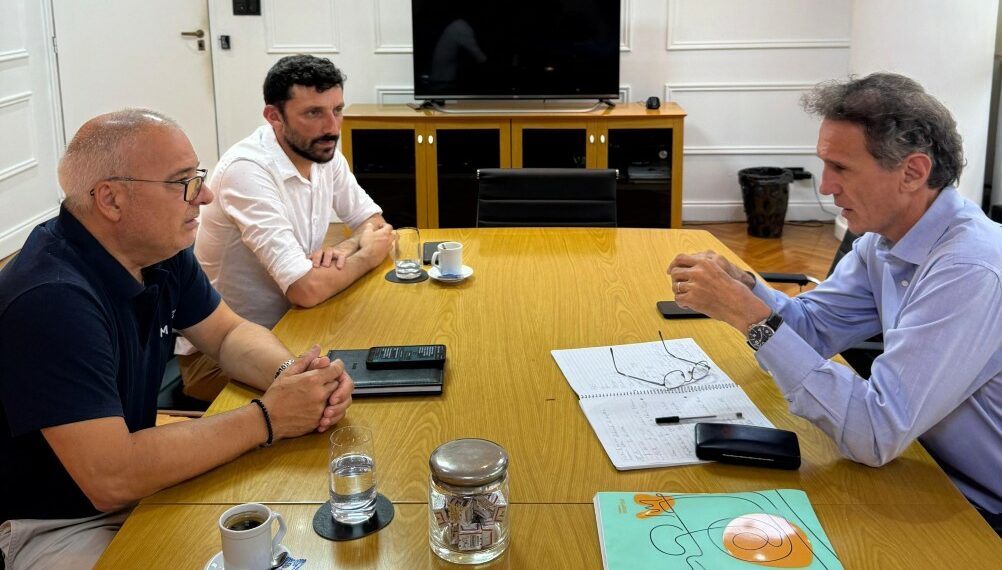 Sergio Bordoni avanzó en la gestión de obras de infraestructura para el distrito