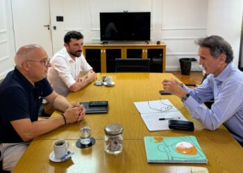 Sergio Bordoni avanzó en la gestión de obras de infraestructura para el distrito
