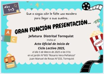 Invitación al inicio de Ciclo Lectivo 2025