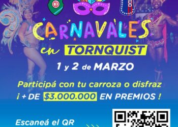 Carnavales Tornquist 2025: Inscripción abierta para disfraces, carrozas y feriantes