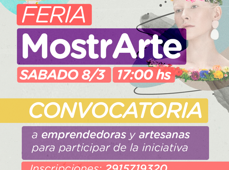 Convocatoria a emprendedoras y artesanas para la Feria MostrArte Mujer