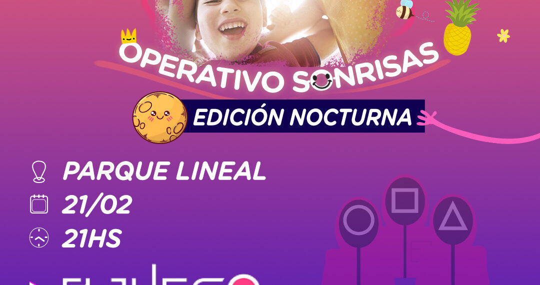 ‘Operativo Sonrisas’ edición nocturna se adelante para el viernes