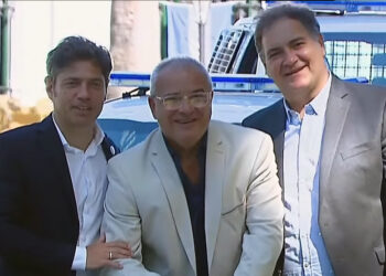 Bordoni firmó un convenio de seguridad junto a Kicillof