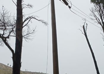 CELT. informa: El temporal provocó cortes de energía en Villa Ventana, en el sector rural y en el sistema de cable e internet